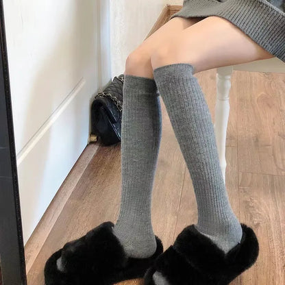 Cozy Ribbed Knit Socks