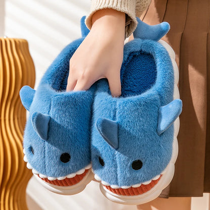 Shark Plush Indoor Slippers