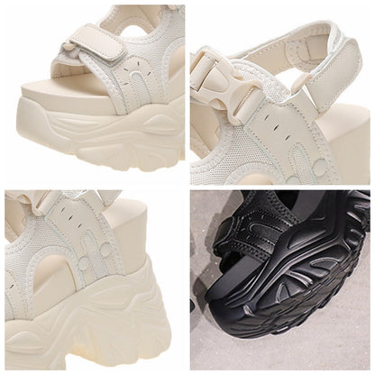 Super High Hidden Wedge Platform Sandals