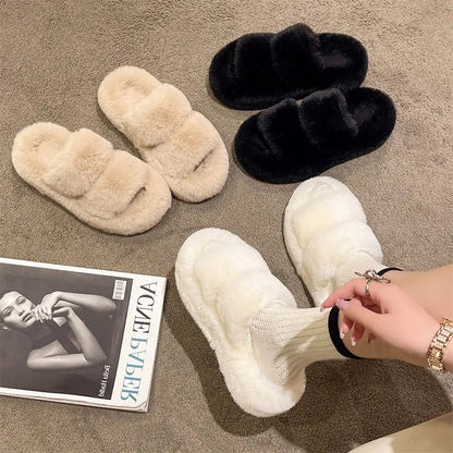 Fluffy Luxe Indoor Slippers