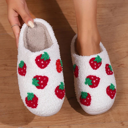Strawberry Bliss Indoor Slippers