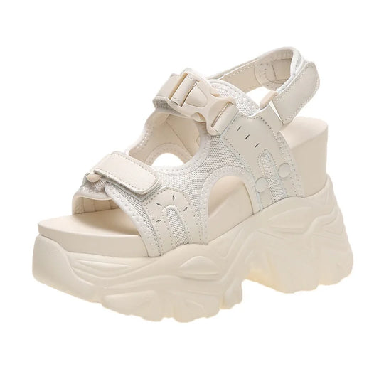 Super High Hidden Wedge Platform Sandals