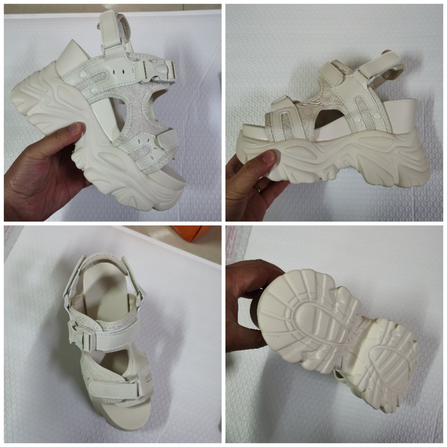 Super High Hidden Wedge Platform Sandals