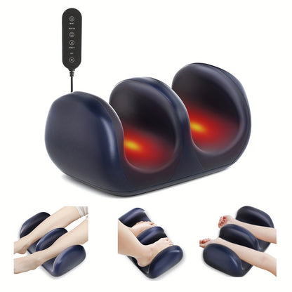 3D Shiatsu Foot Calf Massager With Deep Kneading And Heating Function