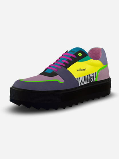Vegan Sneakers Riverside Rush BYMANYC ® New York White Chaos
