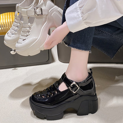 Buckle Chunky Mary Janes
