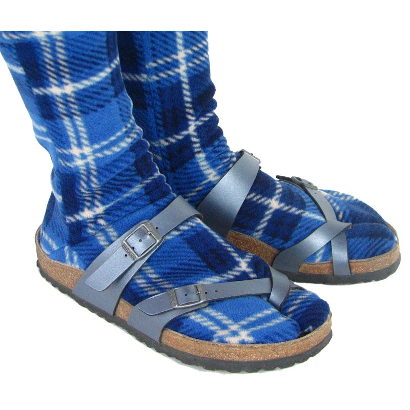 Polar Feet Fleece Tabi Socks - Flannel